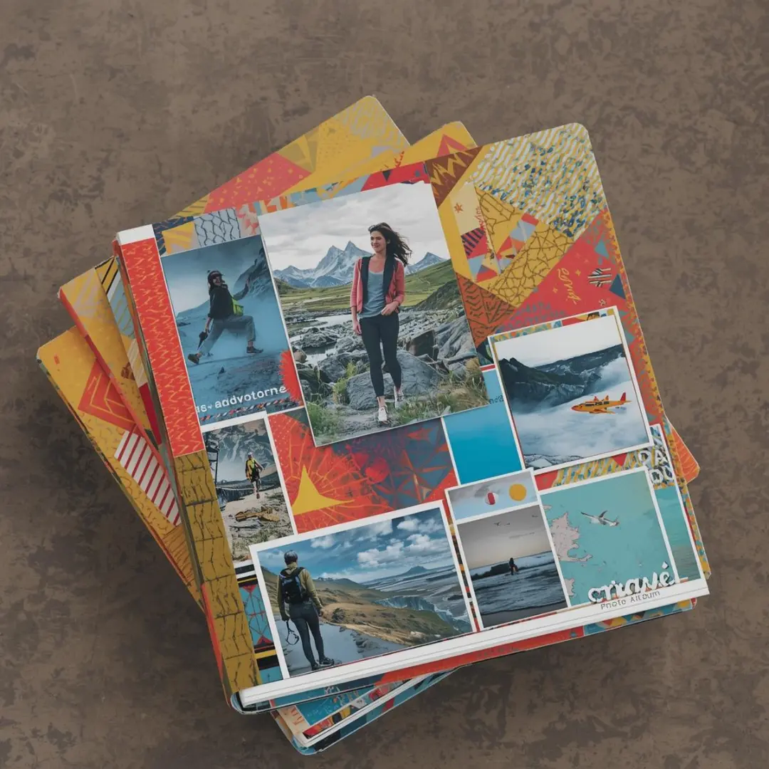 Tilpasset fotoalbum med personlig design